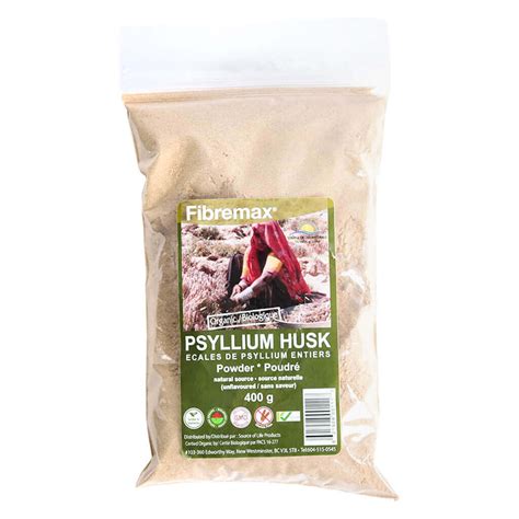 Optimum Health And Kolya Source Of Life Psyllium Husk Powder Organic 400g