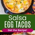 Salsa Egg Tacos Cupcakes Kale Chips