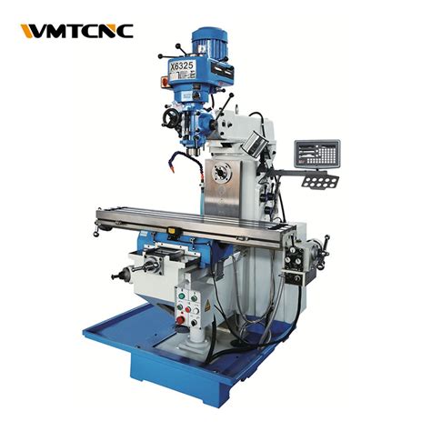 X Economical Manual Turret Vertical Milling Machine With Ce