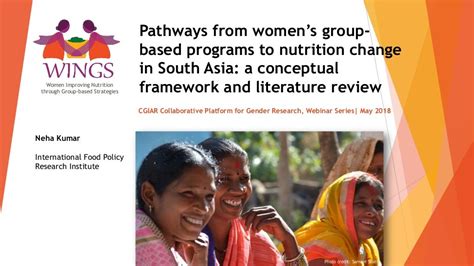 Pathways From Womens Group Based Programs To Nutrition Change In South