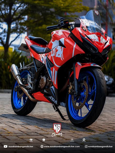 Stiker Motor Honda CBR 150 R All New Banteng Merah Sticker Full Body