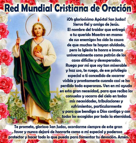 Lista Imagen Oracion De San Judas Tadeo Para Casos Dificiles Y