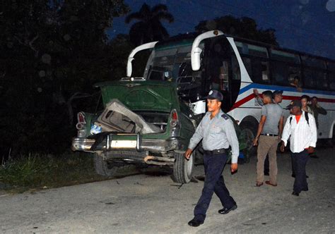 Ocho Muertos Y Un Herido En Accidente Del Tránsito En Holguín