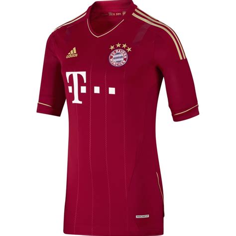 Bild adidas FC Bayern München Heim Trikot 2012 13 mit TechFit Technologie