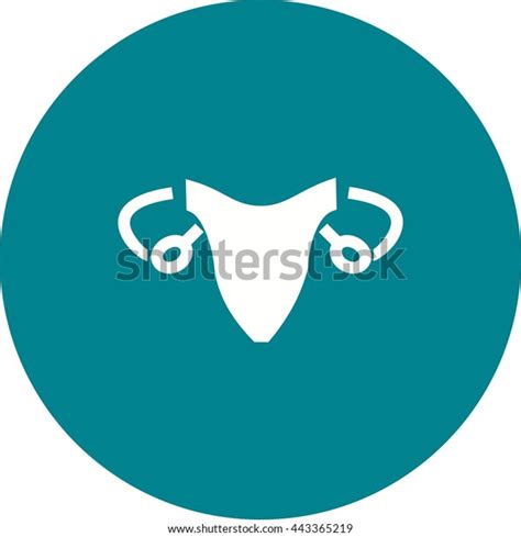 Female Reproductive System Stock Vector Royalty Free 443365219