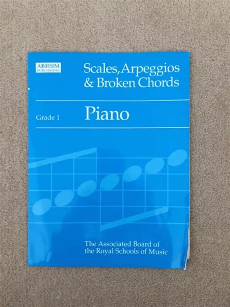 Scales Arpeggios And Broken Chords Piano Grade Paperback Eur