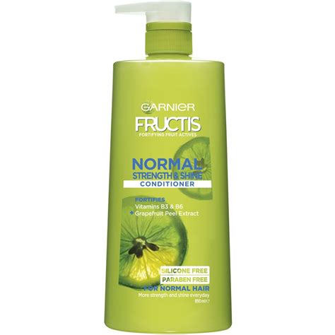 Garnier Fructis Normal Strength And Shine Shampoo 850ml Big W