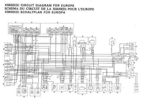 1978 Yamaha Xs650 Wiring Diagram