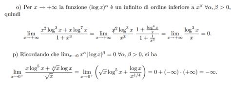 Esercizi Sui Limiti Matematica Oltre