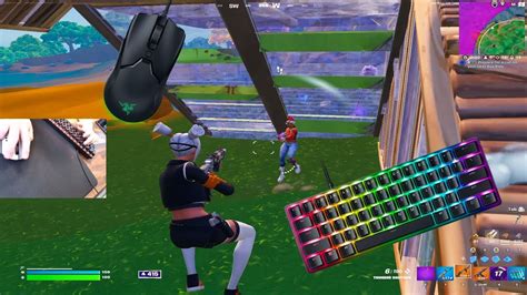 Razer Huntsman Mini Asmr Chill🤩 Satisfying Gameplay Keyboard Fortnite