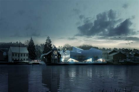 Architecture Now And The Future Porsgrunn Maritime Museum By Cobe