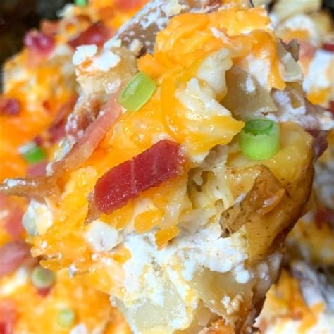 Crock Pot Twice Baked Potato Casserole Plowing Through Life