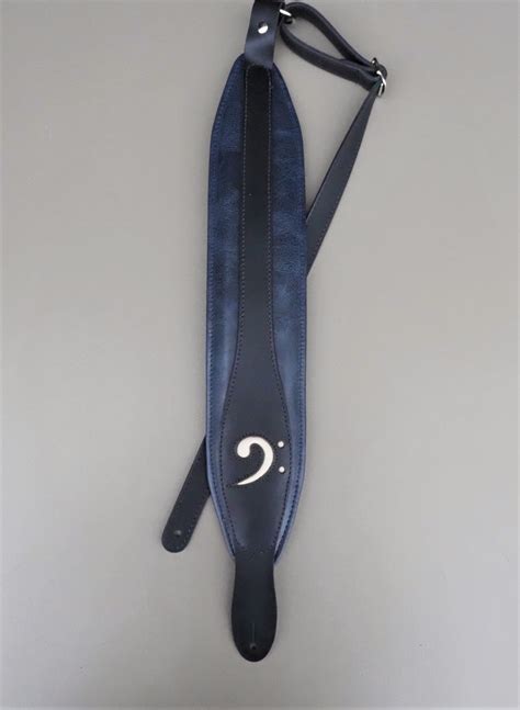 Leather Bass Guitar Strap By Lm Products