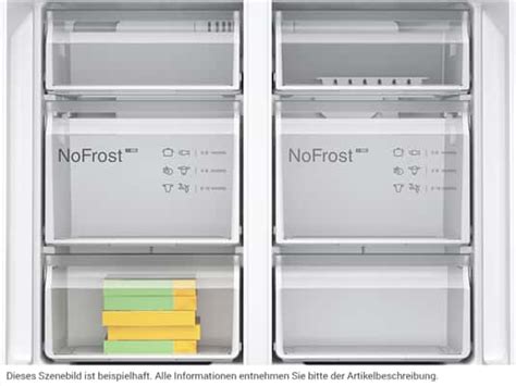 Bosch KFN96VPEA French Door Kühl-Gefrier-Kombination Edelstahl