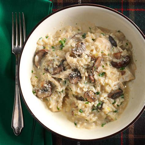 Risotto with Chicken and Mushrooms Recipe | Taste of Home