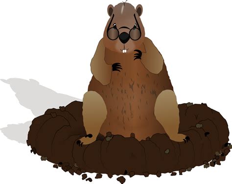 Groundhog images clipart free download clip art - WikiClipArt