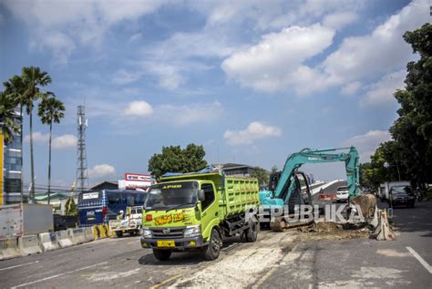 Progres Pembangunan Jembatan Layang Kopo Capai Persen Republika Online