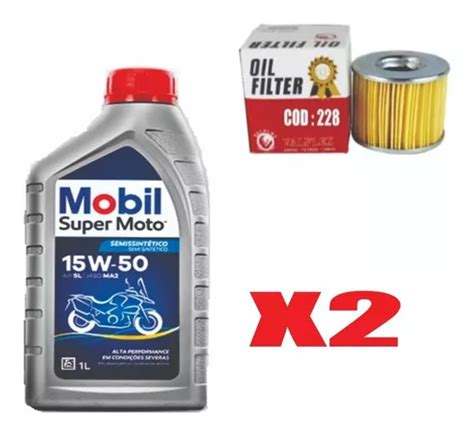 Kit Troca Oleo E Filtro Kasinski Mirage Mobil W Parcelamento