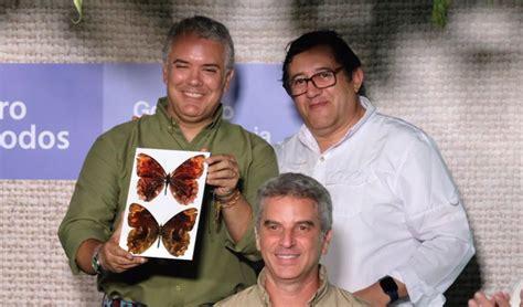 Nombran nueva especie de mariposa en honor a Iván Duque