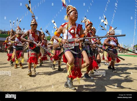 India Arunachal Pradesh Khonsa The Chalo Loku Festival Of The Nokte