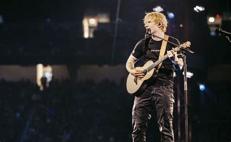 Ed Sheeran Playing Guitar