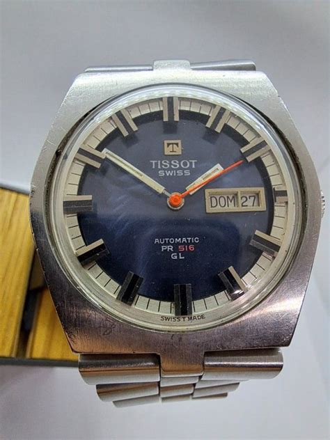 Tissot Automatic PR 516 GL No Reserve Price Men 1970 1979