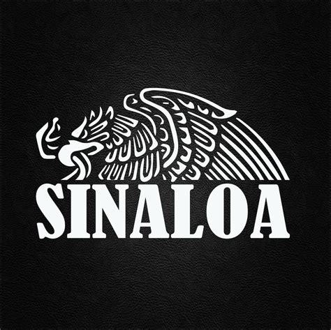 Sinaloa Escudo Mexicano Sticker Decal Aguila Mexicana Mexicano