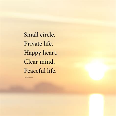 Happy And Peaceful Life Quotes - Lark Sharla