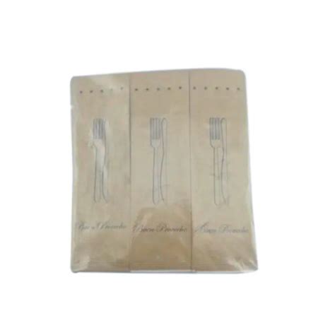 Bolsa Para Cubiertos Kraft Papel Paq 1 Kg SM Jopco Equipos Y