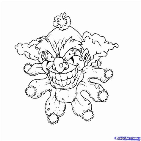 Pennywise Coloring Page Ideas With Printable Pdf Coloring Sheets