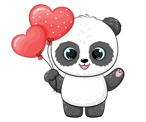 Star Clipart Panda Heart