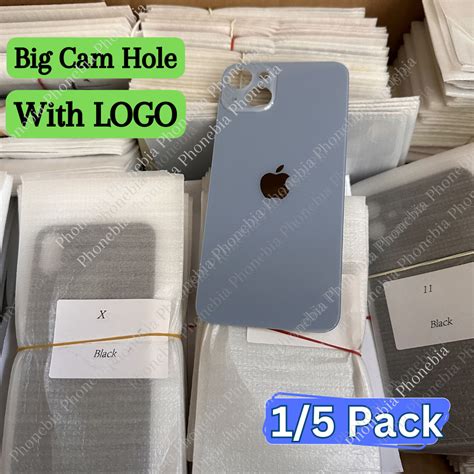 Replacement Rear Back Glass Big Hole For Iphone Pro Xr Xs X