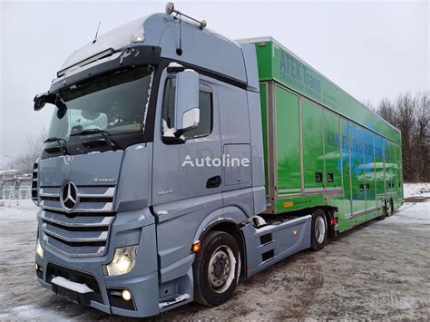 Mercedes Benz Actros Rolfo Truck Tractor For Sale Lithuania Utena