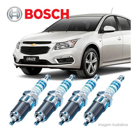 Jogo Vela Bosch Iridium Cruze Sport 1 8 16v 2014 Bosch Mercado Livre