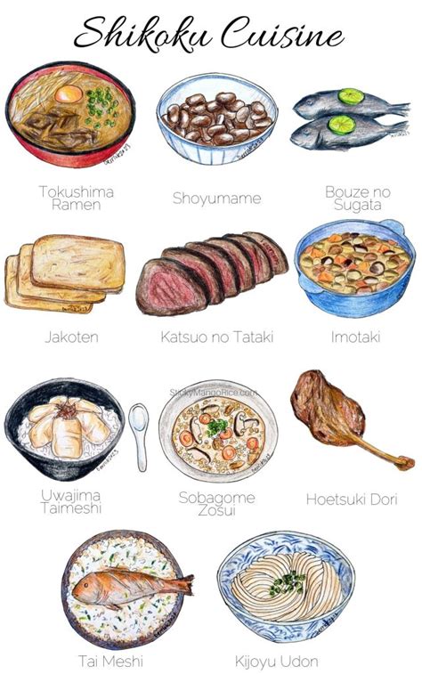 Japanese Dishes By Region The Illustrated Guide To Japans Diverse