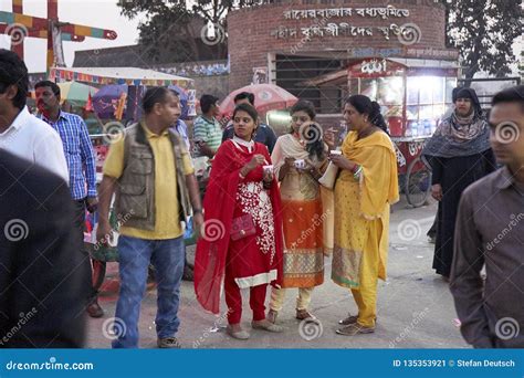 Bangladeshi Women On The Streets Of Dhaka Editorial Photo Image Of