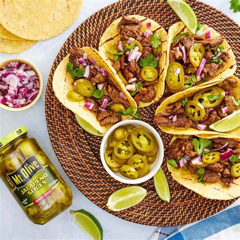 Street Tacos | Recipes | Featuring Mt Olive Jalapeno Slices