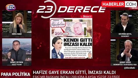 Hafize Gaye Erkan Hakk Nda Lk Kad N Cumhurba Kan Iddias