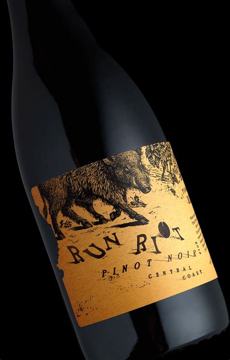 Run Riot Wine on Behance