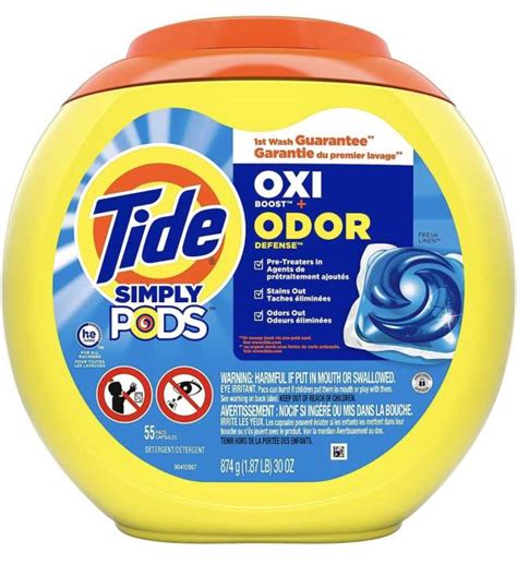 Tide Simply Pods Oxi Laundry Detergent Soap Pods Refreshing Breeze