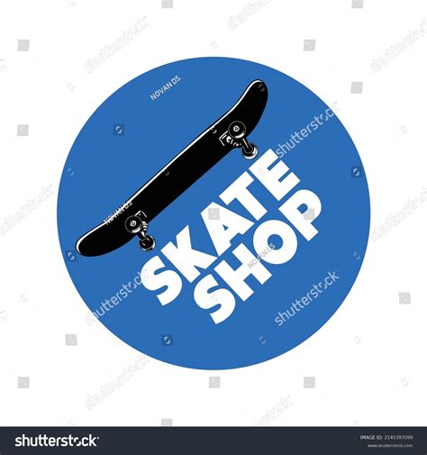 Skate Shop Logo Vector Ready Eps Stock Vector (Royalty Free) 2145397099 ...