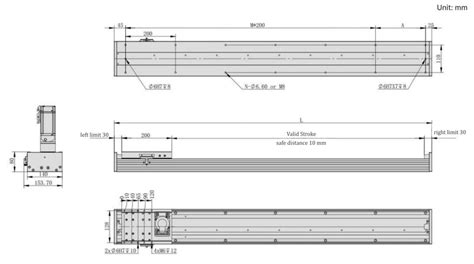 Tpa Linear Axis With Rack Pinion Th Axis Robot