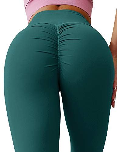 Hioinieiy Women S Scrunch Ruched Butt Lifting Booty Enhancing Leggings