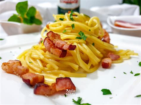 Spaghetti alla CARBONARA oryginalny przepis na prawdziwą carbonarę