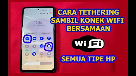 Cara Tethering Sambil Mengaktifkan Wifi Hotspot Secara Bersamaan Di