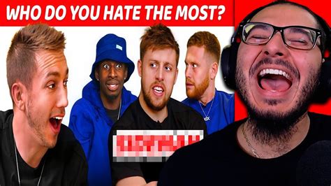 Sidemen One Word Interview Moresidemen Reaction Youtube