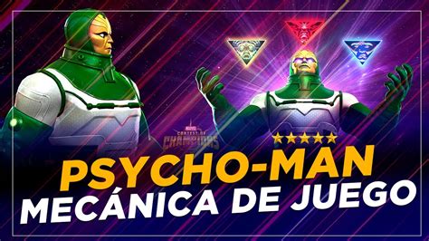 Psycho Man Habilidades Y Mecanica De Juego Al Descubierto Marvel