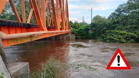 Activan alerta en Veracruz por posible aumento de los ríos La Silla Rota