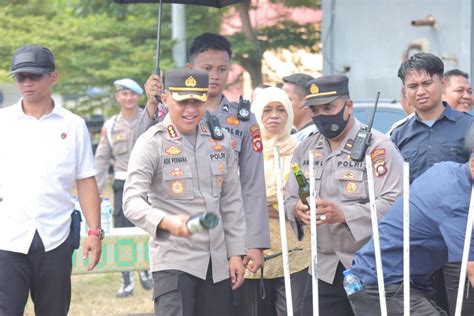 Polresta Gorontalo Kota Musnahkan Ribuan Botol Barang Bukti Miras