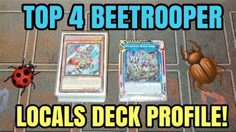 TOP 4 LOCALS BEETROOPER BATTLEWASP DECK PROFILE 4 ROUNDS X 1 YouTube